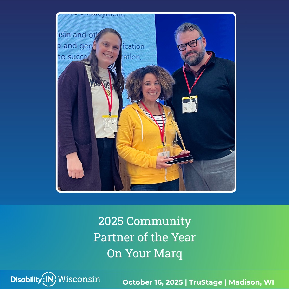 Congratulations to the 2025... - Disability:IN Wisconsin | Facebook