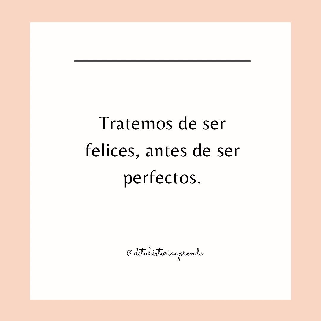De - Tus defectos perfectos te hacen ser quien eres. 🎶 # ...