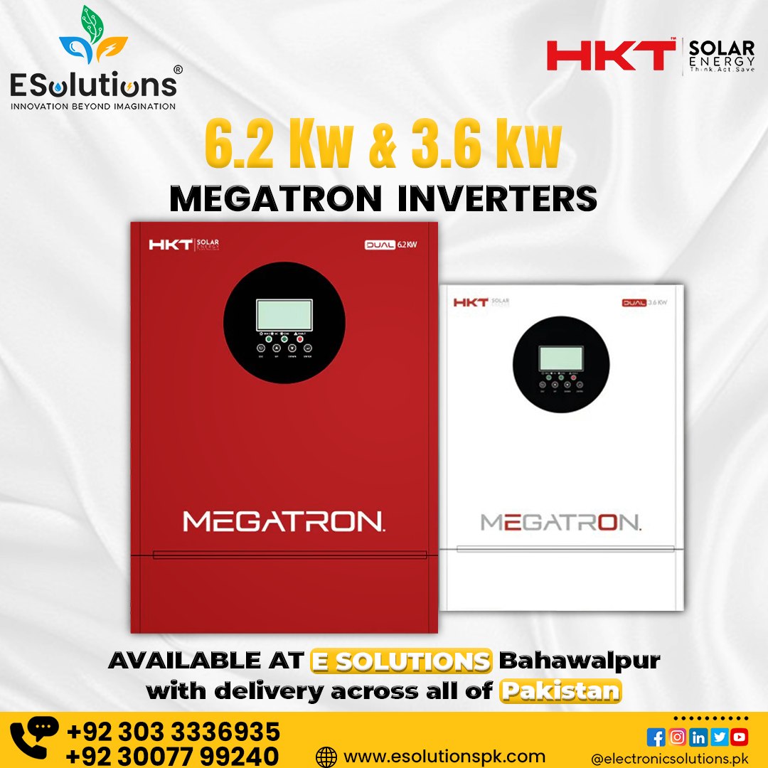 ESolutions - ⚡ Power Up with HKT Megatron Inverters – 6.2... | Facebook