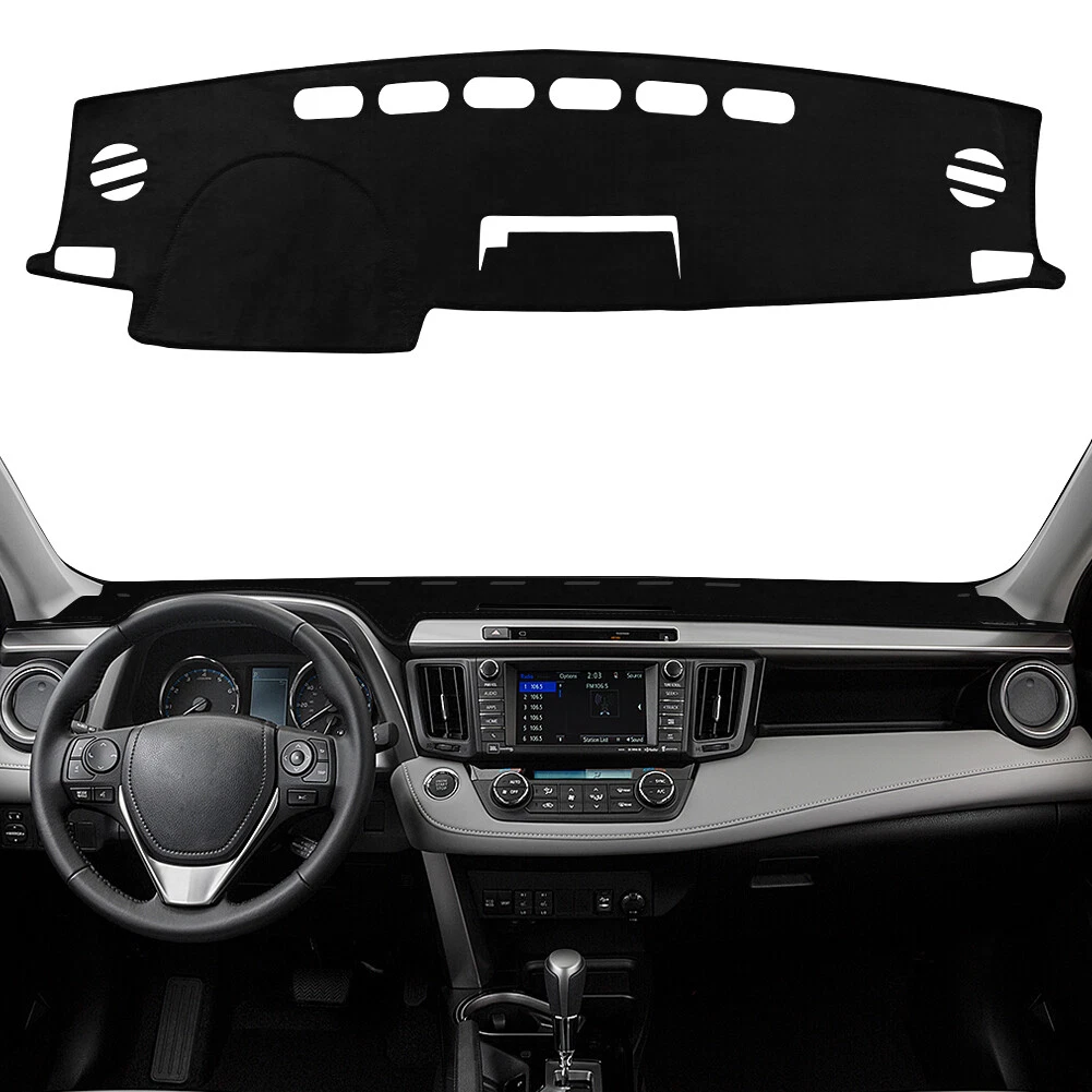 Leather Dashboard Cover Protector For Toyota Rav4 2008-2013 – Dash Mat