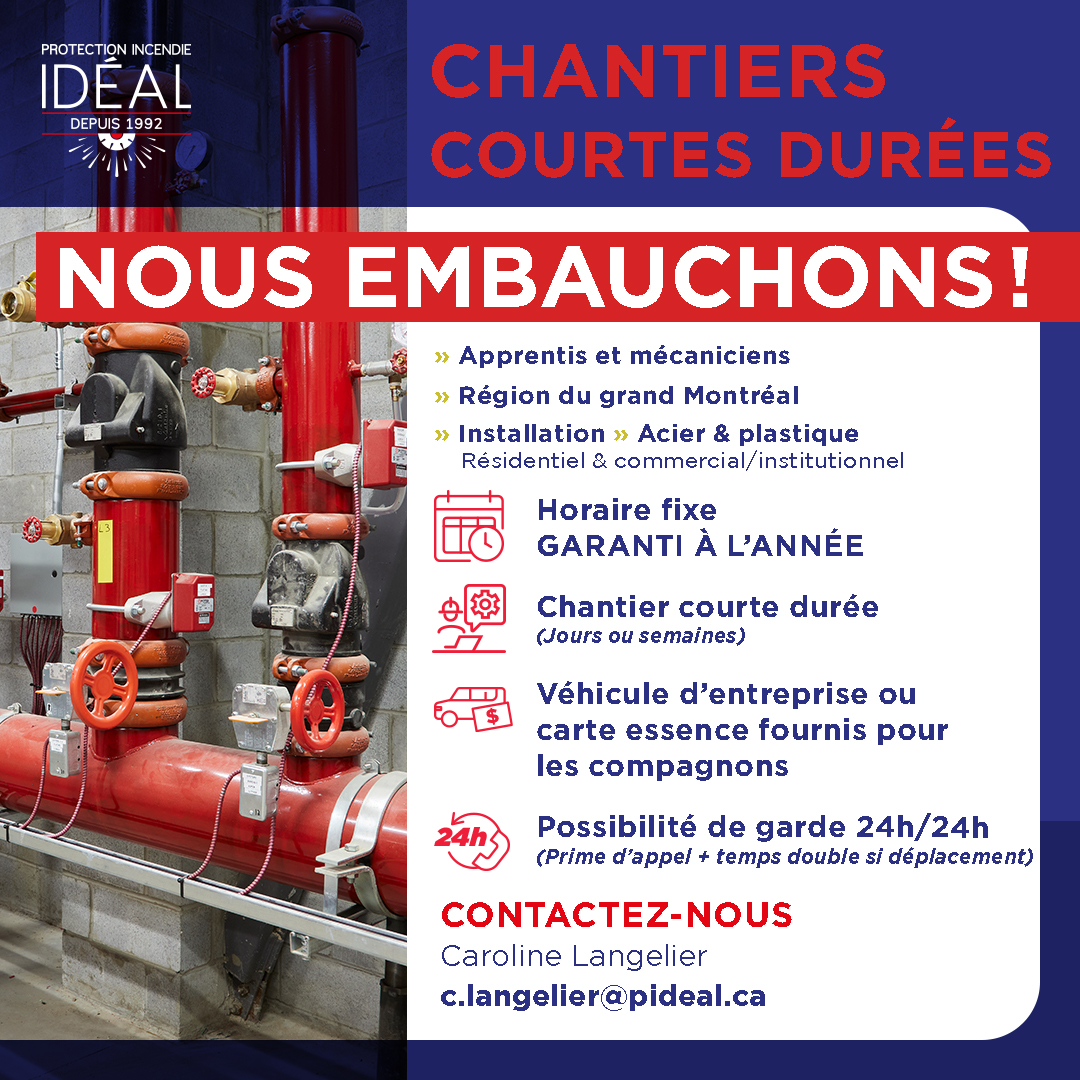 Protection Incendie Idéal inc. | Laval QC