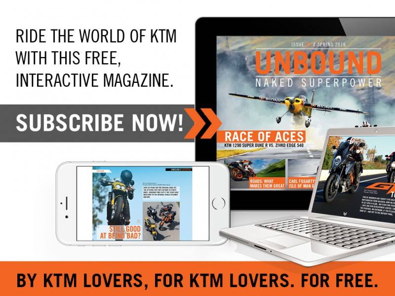 KTM - UNBOUND This interactive, digital magazine gets under the skin of ...