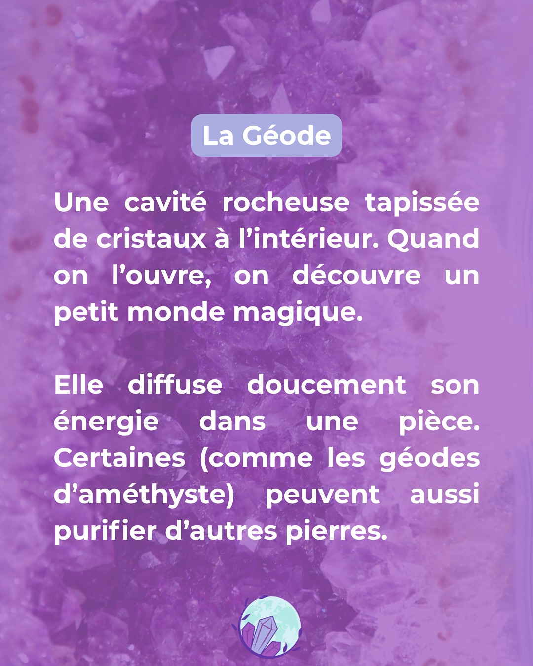Minérales do brasil - Avez-vous déjà vu une géode géante ? Nous oui ...