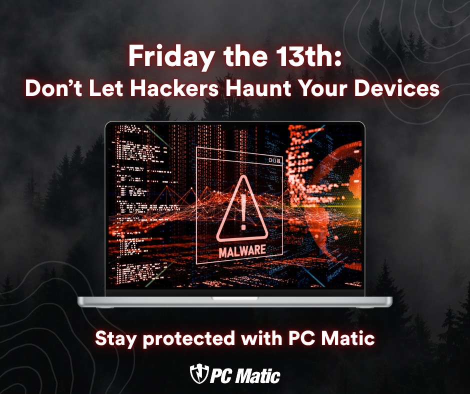 PC - 🔒😱 It's Friday the 13th… and while black cats and broken mirrors ...