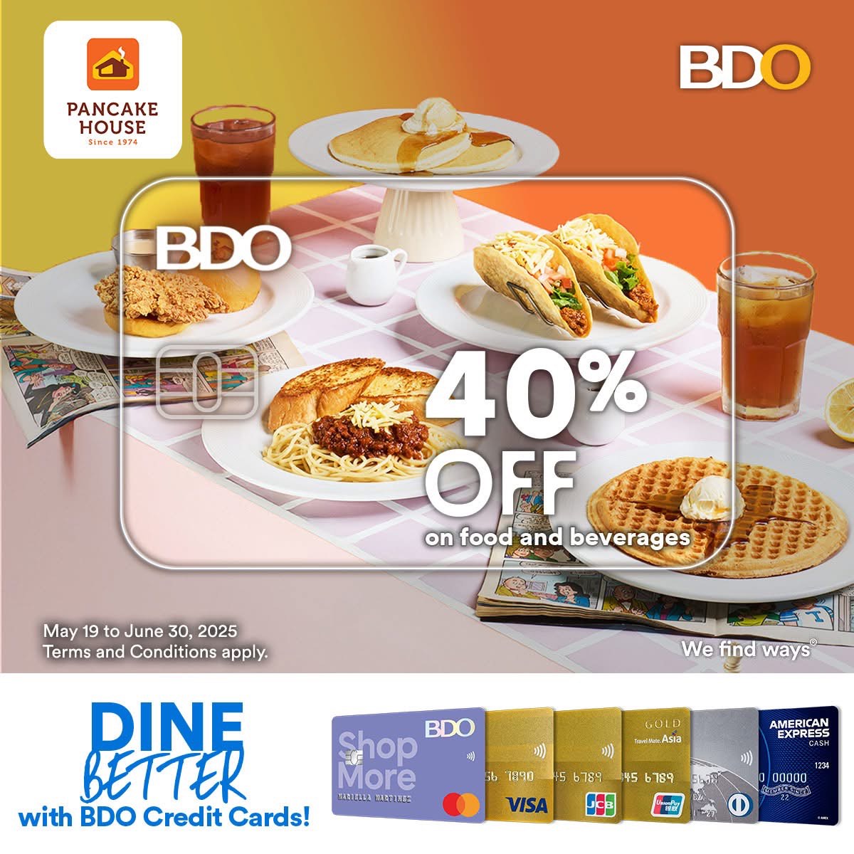 Festival Mall - Enjoy 40% OFF at Pancake House with your... | Facebook