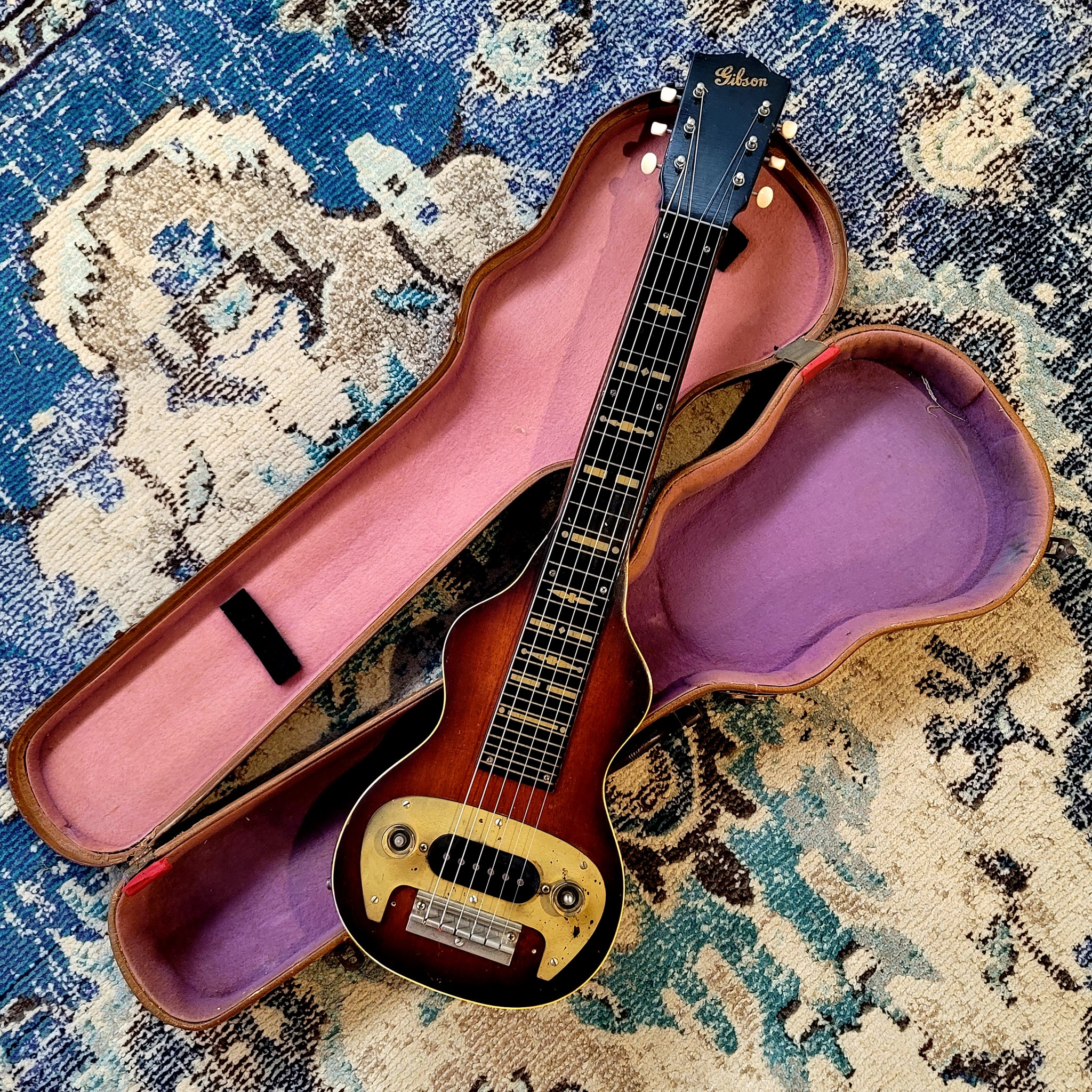 Bask in the glow of this classic 1950 Gibson BR-6 Lap Steel