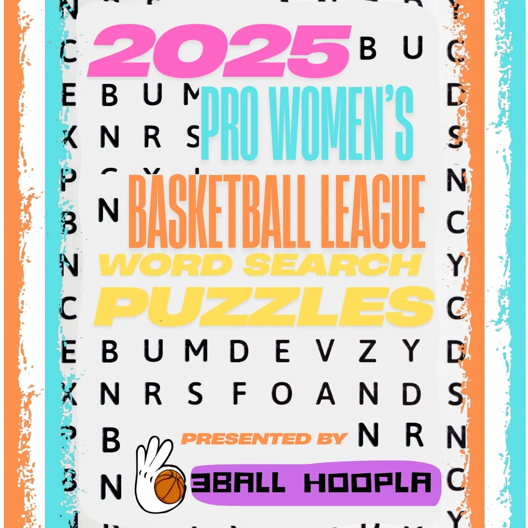 Three Ball - 🔥 My WNBA Word Search Puzzle Book is dropping... | Facebook