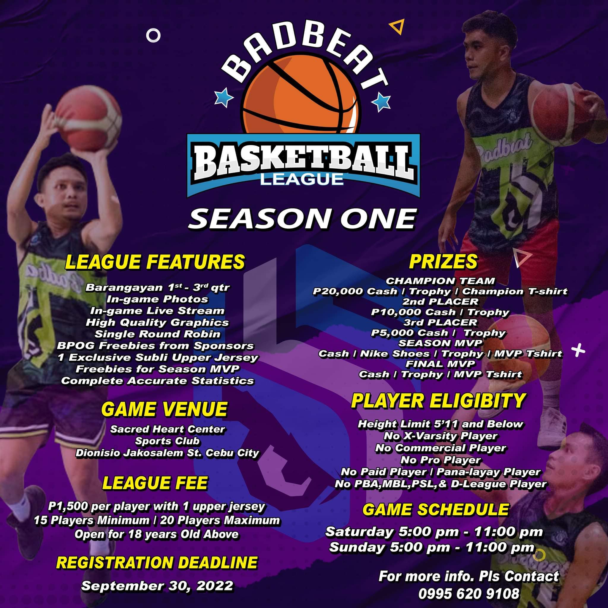 Badbeat Basketball League - Let the games begin! Perfect venue for all ...