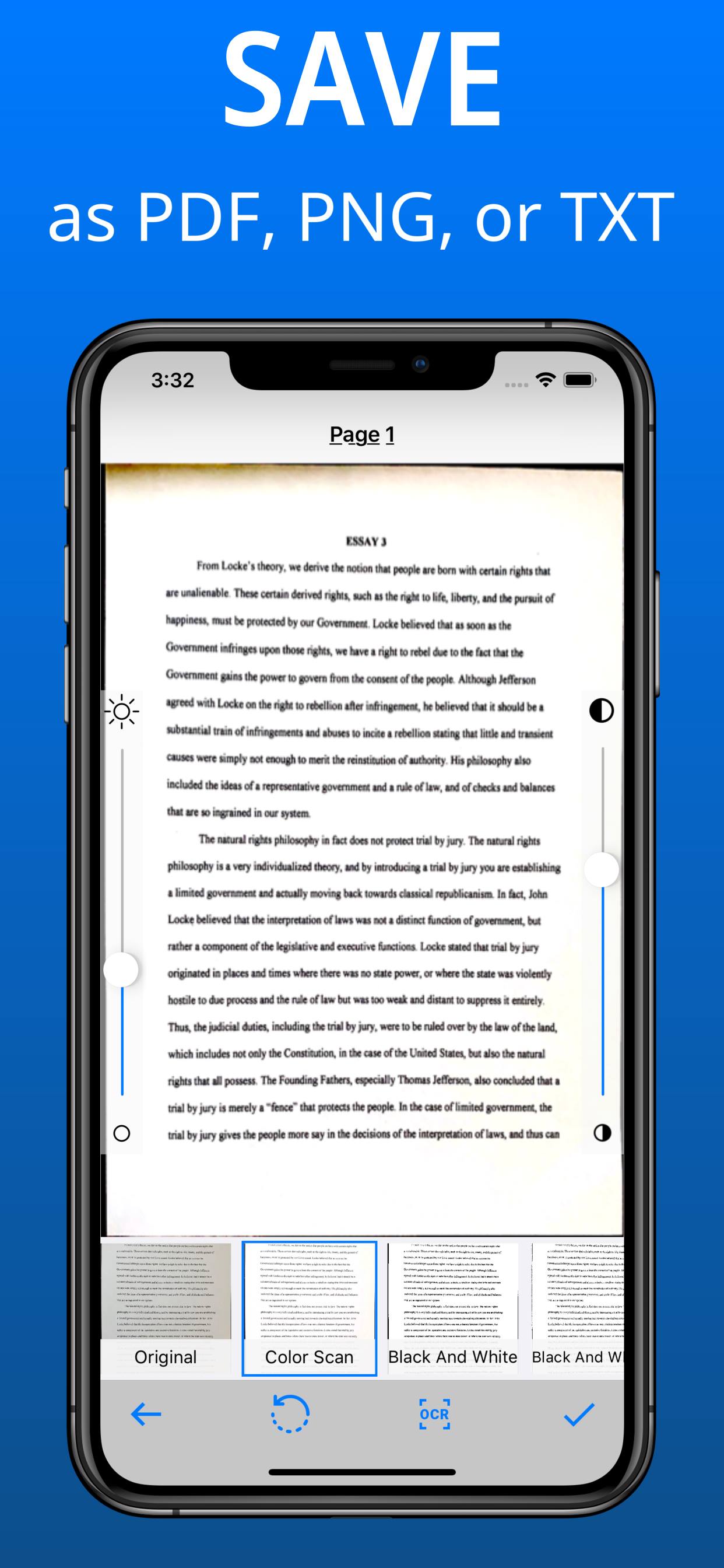 Basic Scan - PDF Scanner, OCR