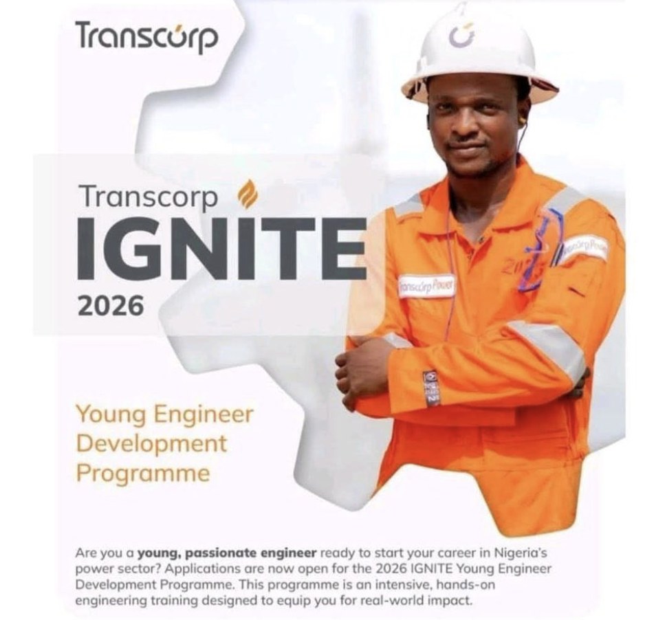 The Transcorp Ignite 2026 Young... - OpportunitiesForAfricans | Facebook