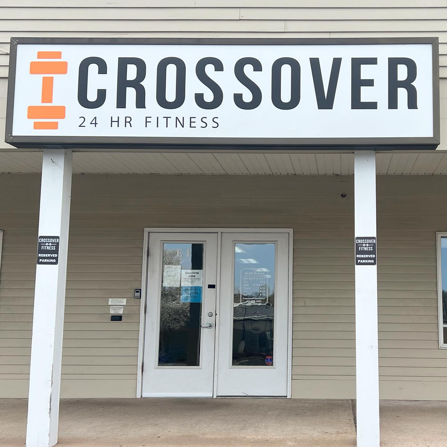Check out our fresh new sign at... - Crossover Fitness 24/7 | Facebook