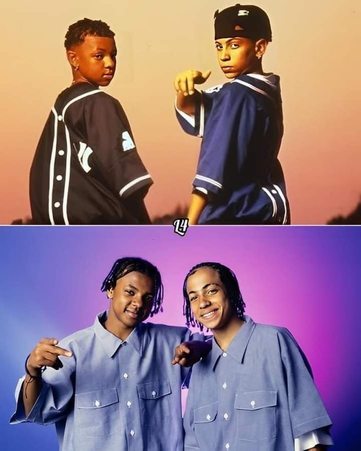 Kris Kross wore Starter Illinois shirts in a 90s video