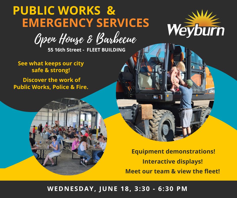 City of Weyburn - 🚒👷‍♀️ Today’s the day! Join us at the... | Facebook