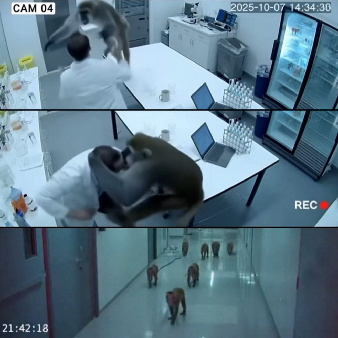 StoryTime - Monkey Named Caesar Revealed to Be Mastermind of Lab Escape ...