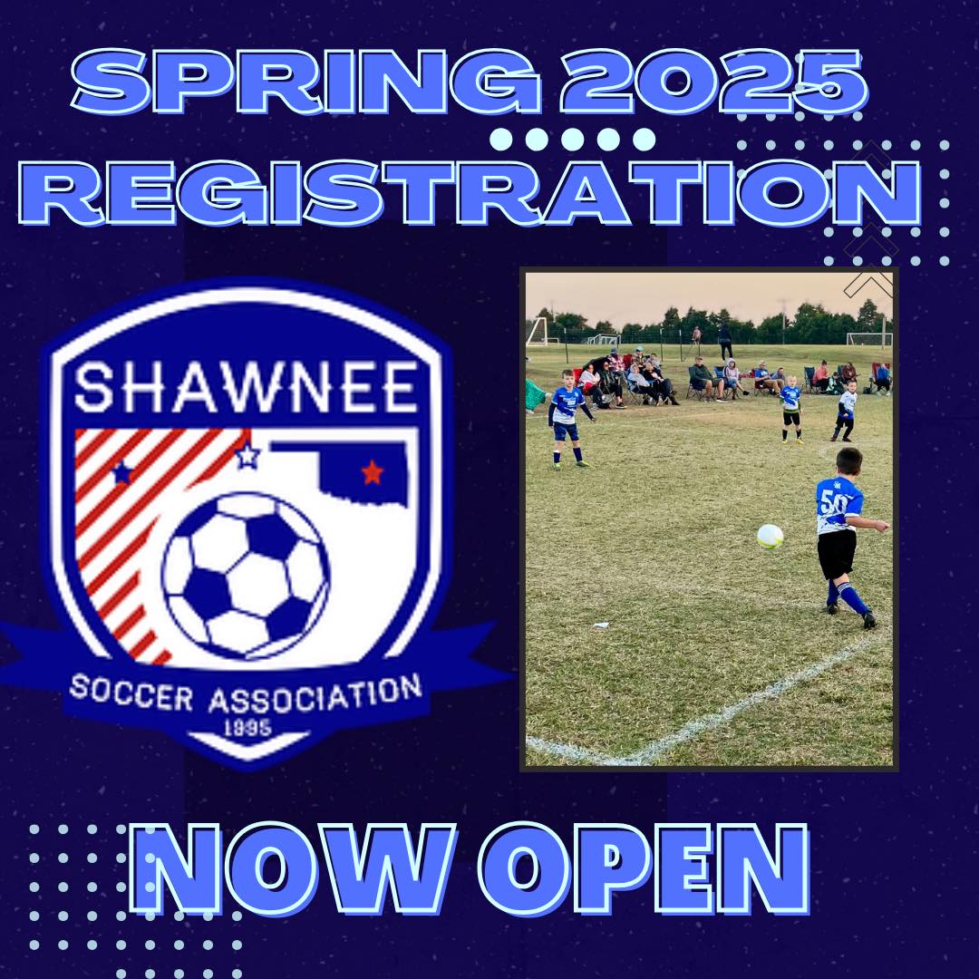 🚨🚨SPRING 2025 REGISTRATION IS... - Shawnee Soccer Association