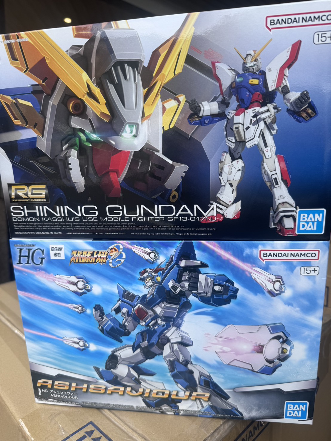 精準模型玩具店 - 萬代 組裝模型新品到貨🎉 RG 1/144 G武鬥傳 閃光鋼彈 組裝模型 HG 超級機器人大戰OG 灰燼救世主 組裝模型 ...