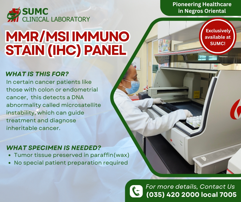 Silliman - MMR/MSI Immuno Stain (IHC) Panel The MMR/MSI Immuno Stain ...