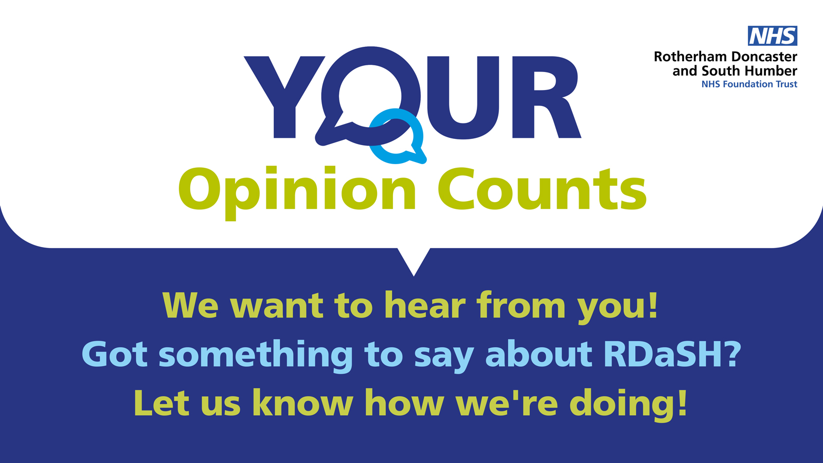 RDASH Your Opinion Counts