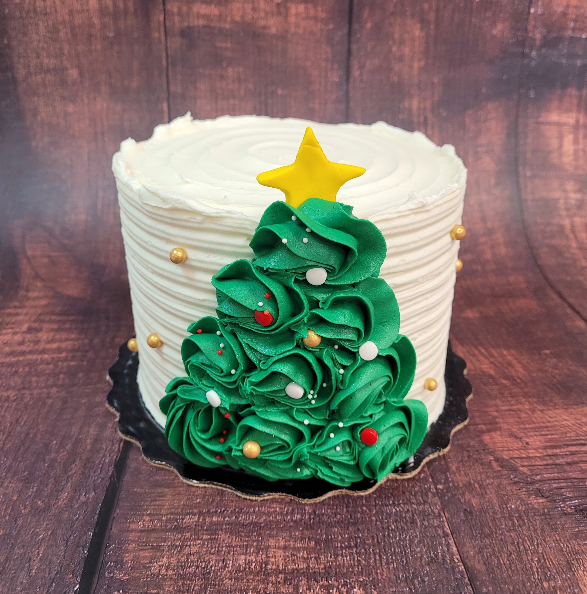Christmas Tree Cake Class