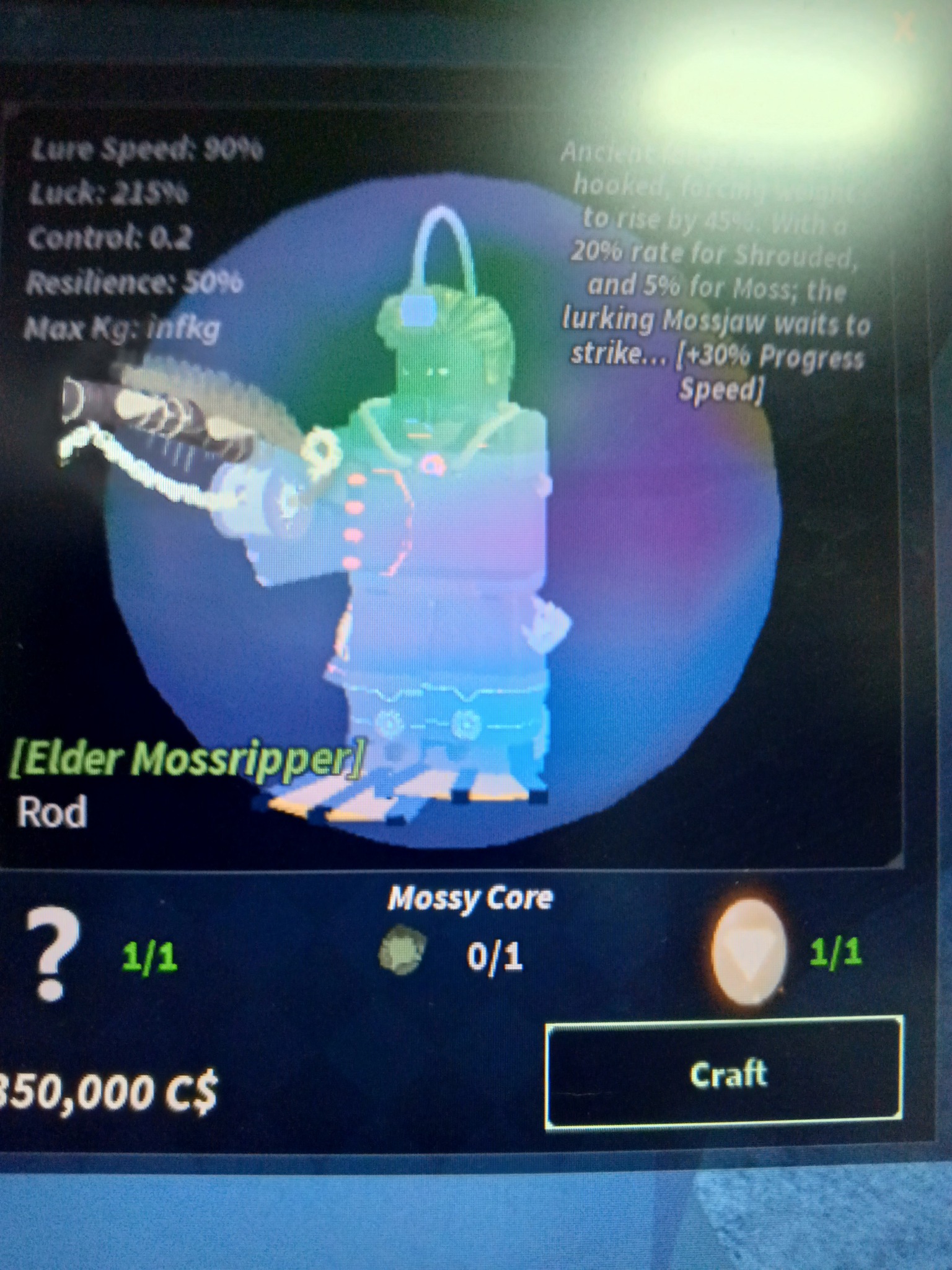Roblox Fisch TH พูดคุยซื้อขาย-แลกเปลี่ยน | Mossy Core หาคับ | Facebook