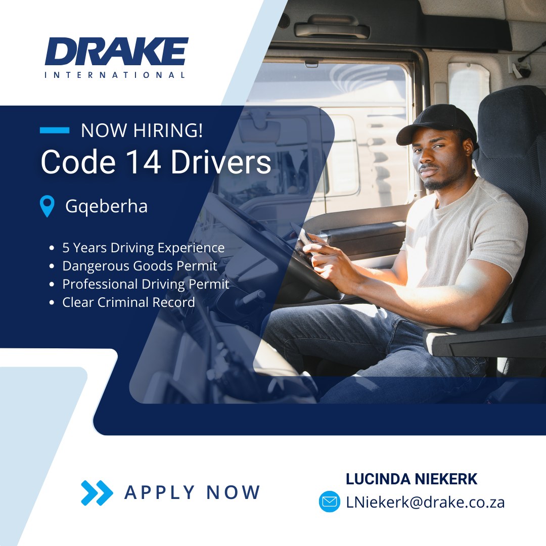 Job alert for... - Drake International South Africa | Facebook