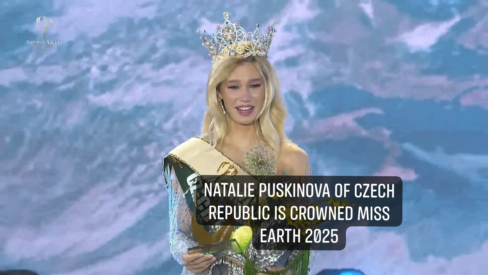 Rdm - MISS EARTH 2025 is Natalie Puskinova of Czech Republic # ...