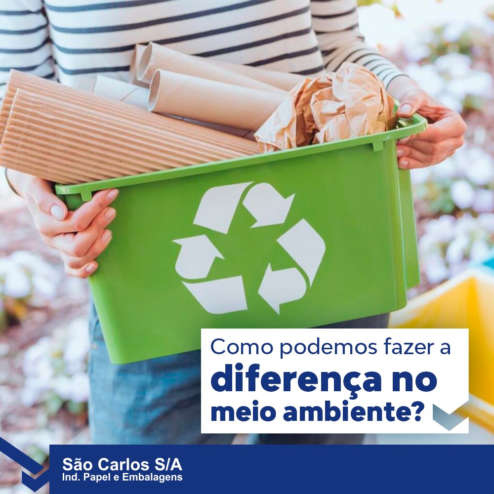 São - 🌱 Como podemos fazer a diferença no meio ambiente? 🌍 Pequenas ...