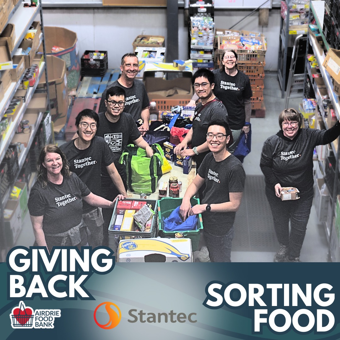 Airdrie - A huge shoutout to the amazing team from Stantec for spending ...
