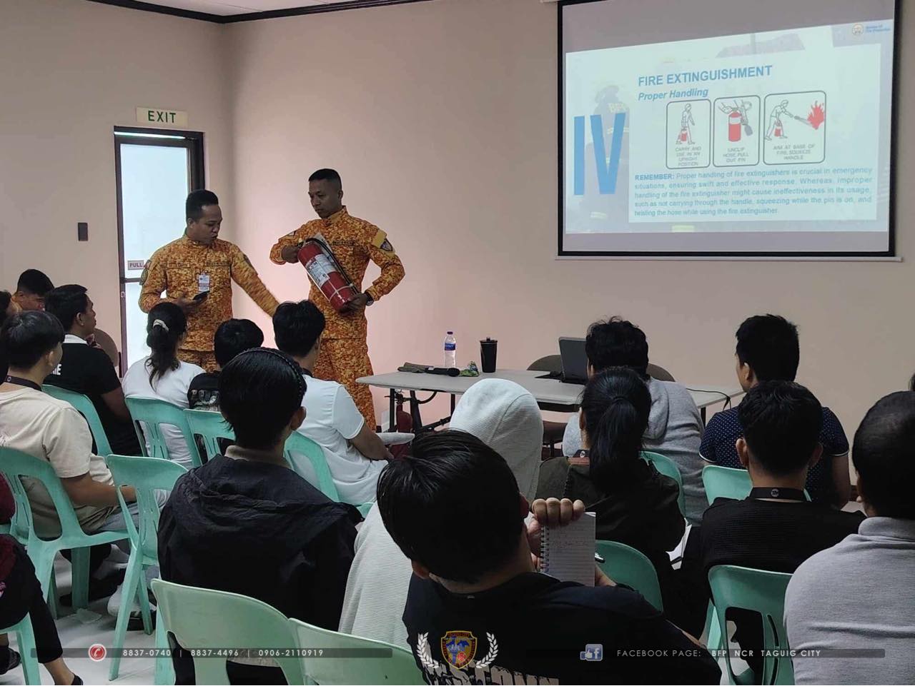 BFP - IN PHOTOS || Fire Safety Education at Team Pacific Corporation 20 ...