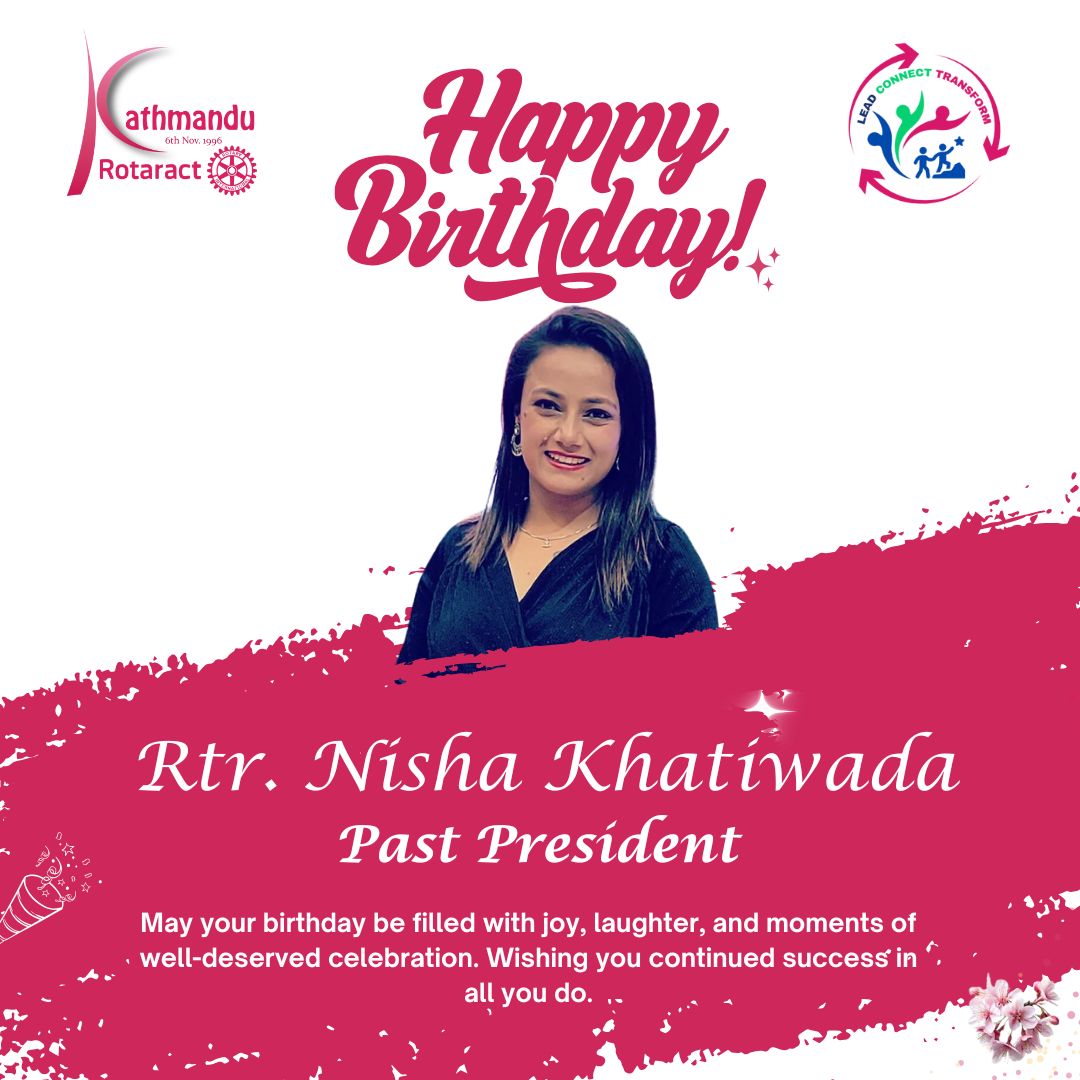 Rotaract - Wishing a very Happy Birthday to our Past President Rtr ...