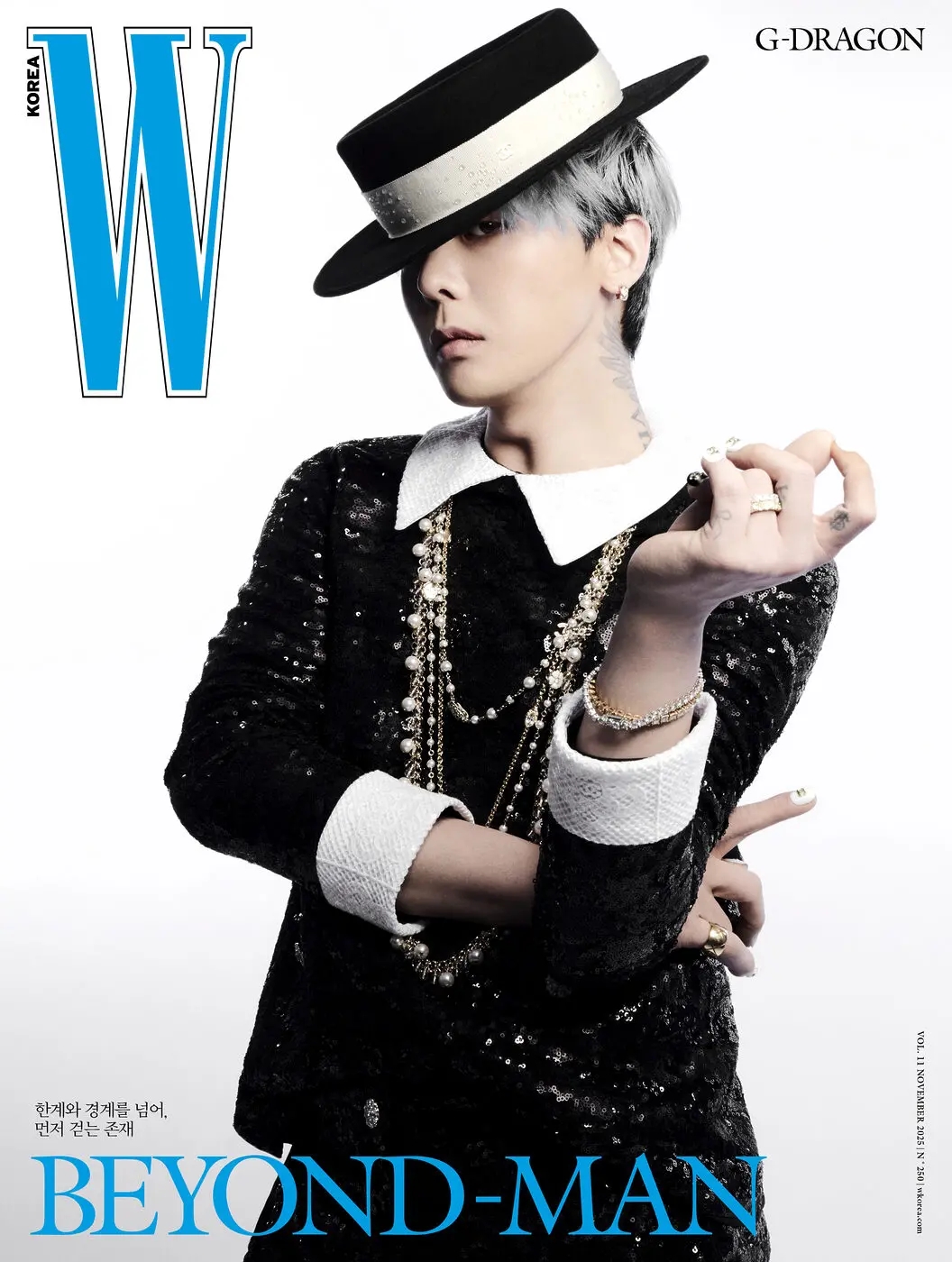 ✨👑 G-DRAGON x W Korea 📸 The Cover of 2025 November issue of 'W