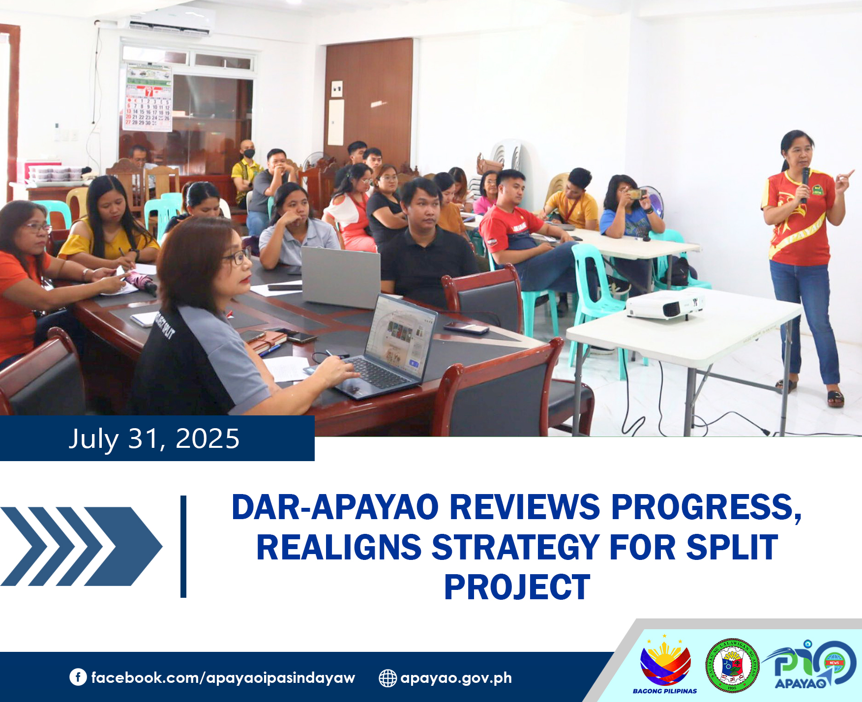 Provincial - DAR-Apayao reviews progress, realigns strategy for SPLIT ...