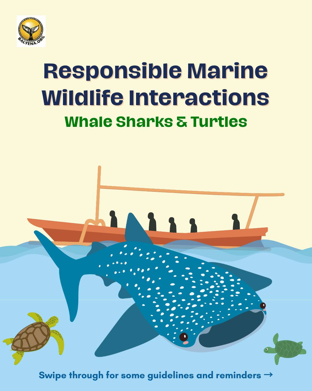 #responsibletourism - Marine Wildlife Watch of the Philippines | Facebook