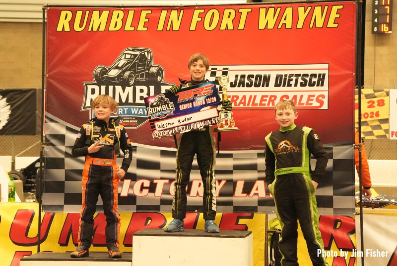 Fisher's - Weston Kudner - Senior Honda feature winner - 2025 Rumble in ...