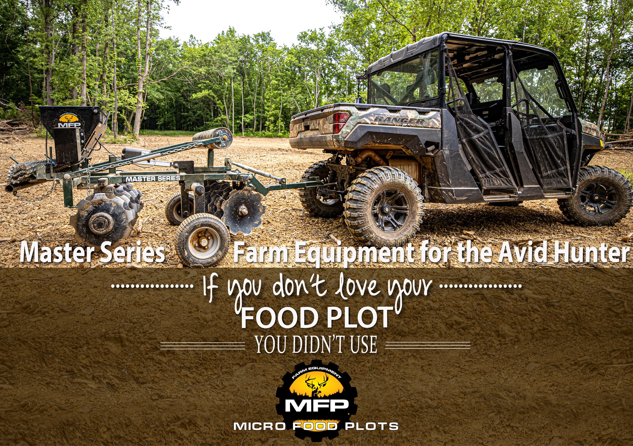 Food Plot Equipment that you can count... - Micro Food Plots