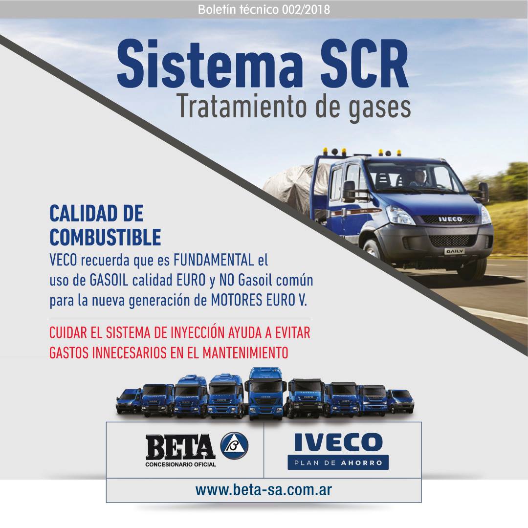 Iveco Beta - El uso de Gasoil común en motores Euro V... | Facebook