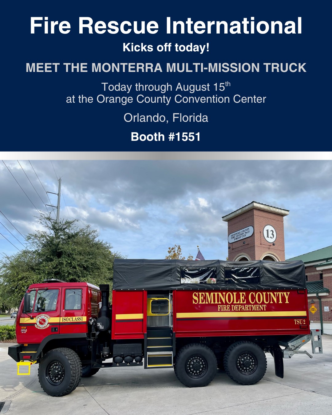 Fire-Rescue International kicks off... - Acela Truck Company | Facebook