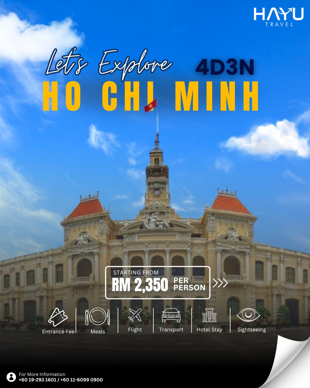 HAYU Travel - OPEN TRIP HO CHI MINH 📍 4D3N | The... | Facebook