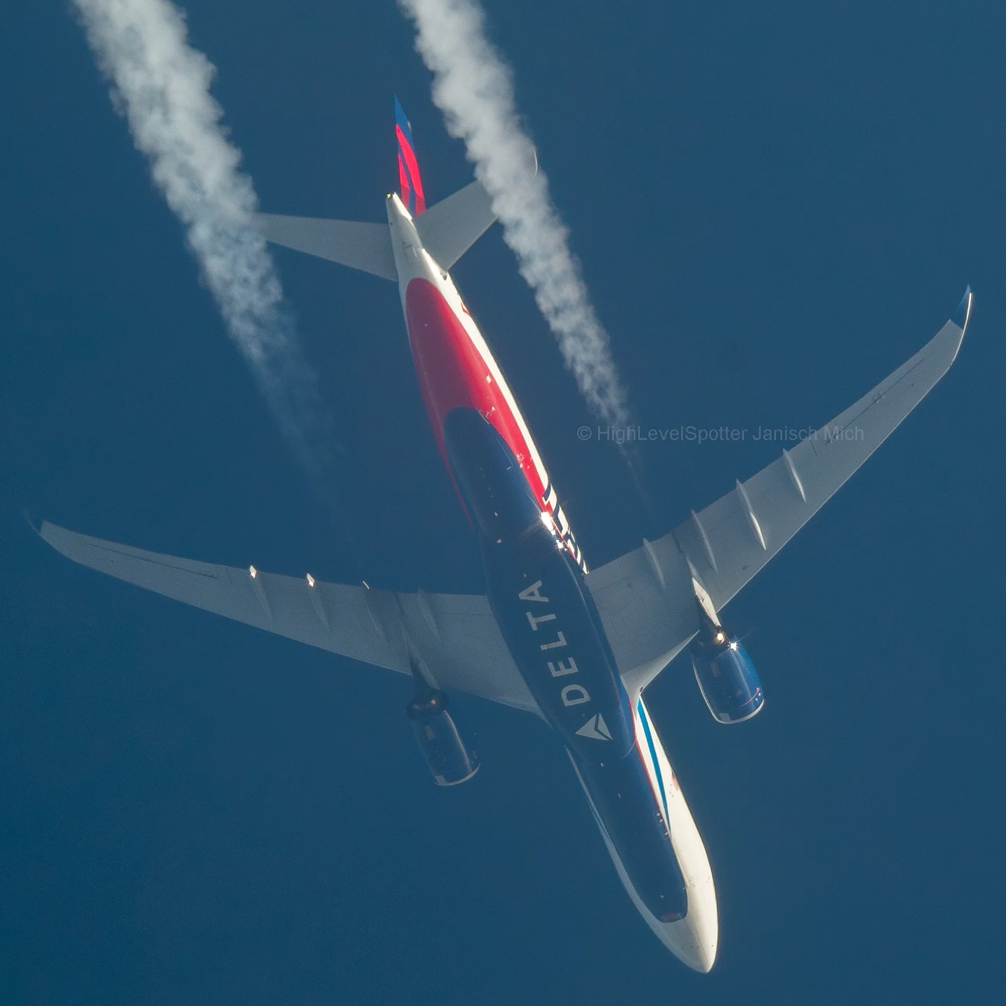 Delta Air Lines' A330-900neo (N411DX) with Team USA Livery is