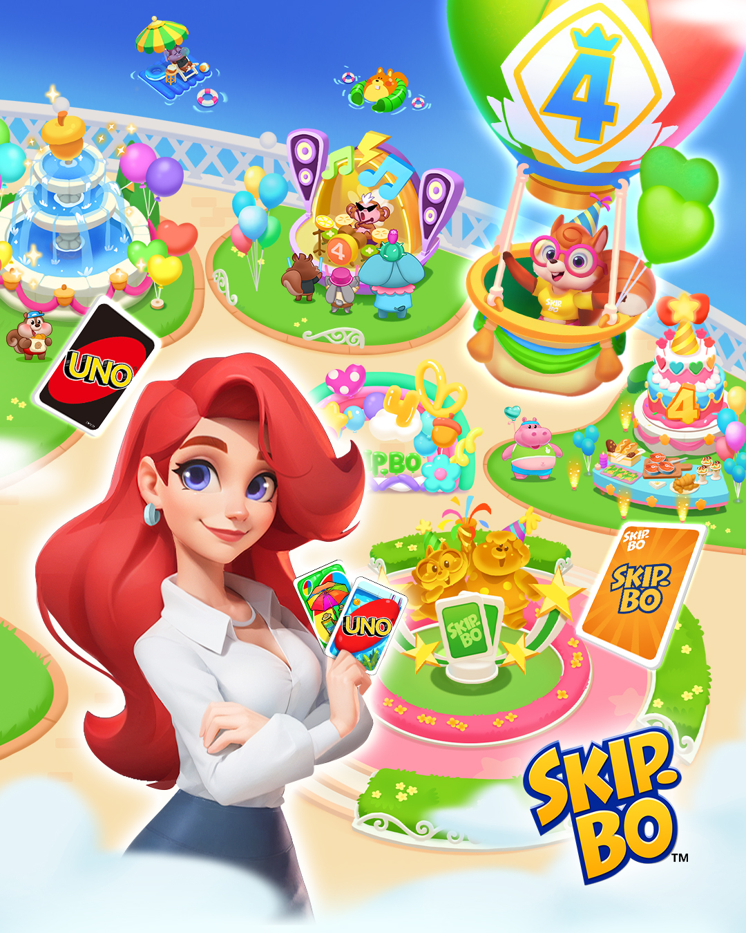 🥳 Skip-Bo Mobile Turns 4! 💖 If you... - UNO! Mobile Game | Facebook