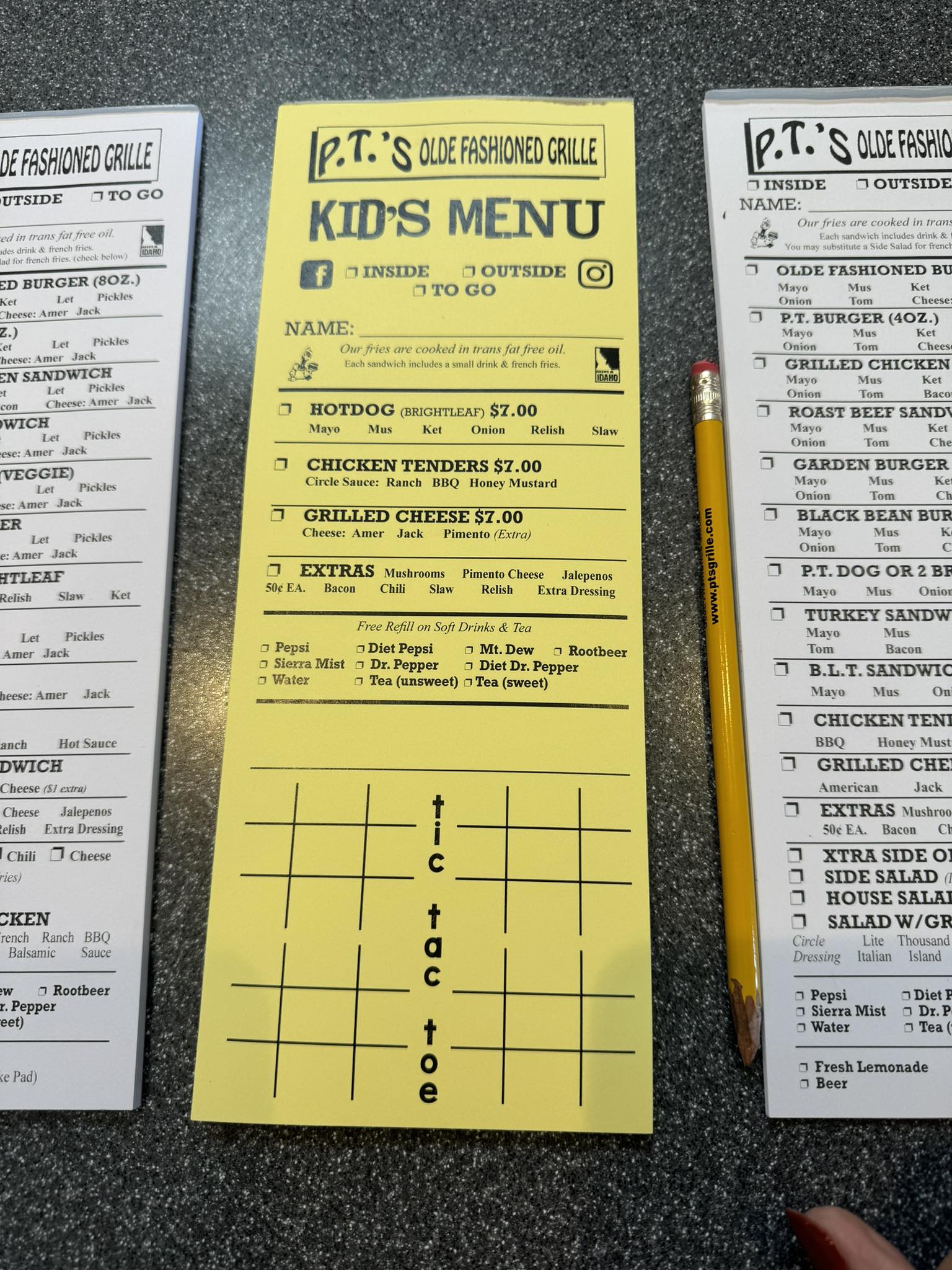 P.T.'s Olde Fashioned Grille | Goldsboro NC