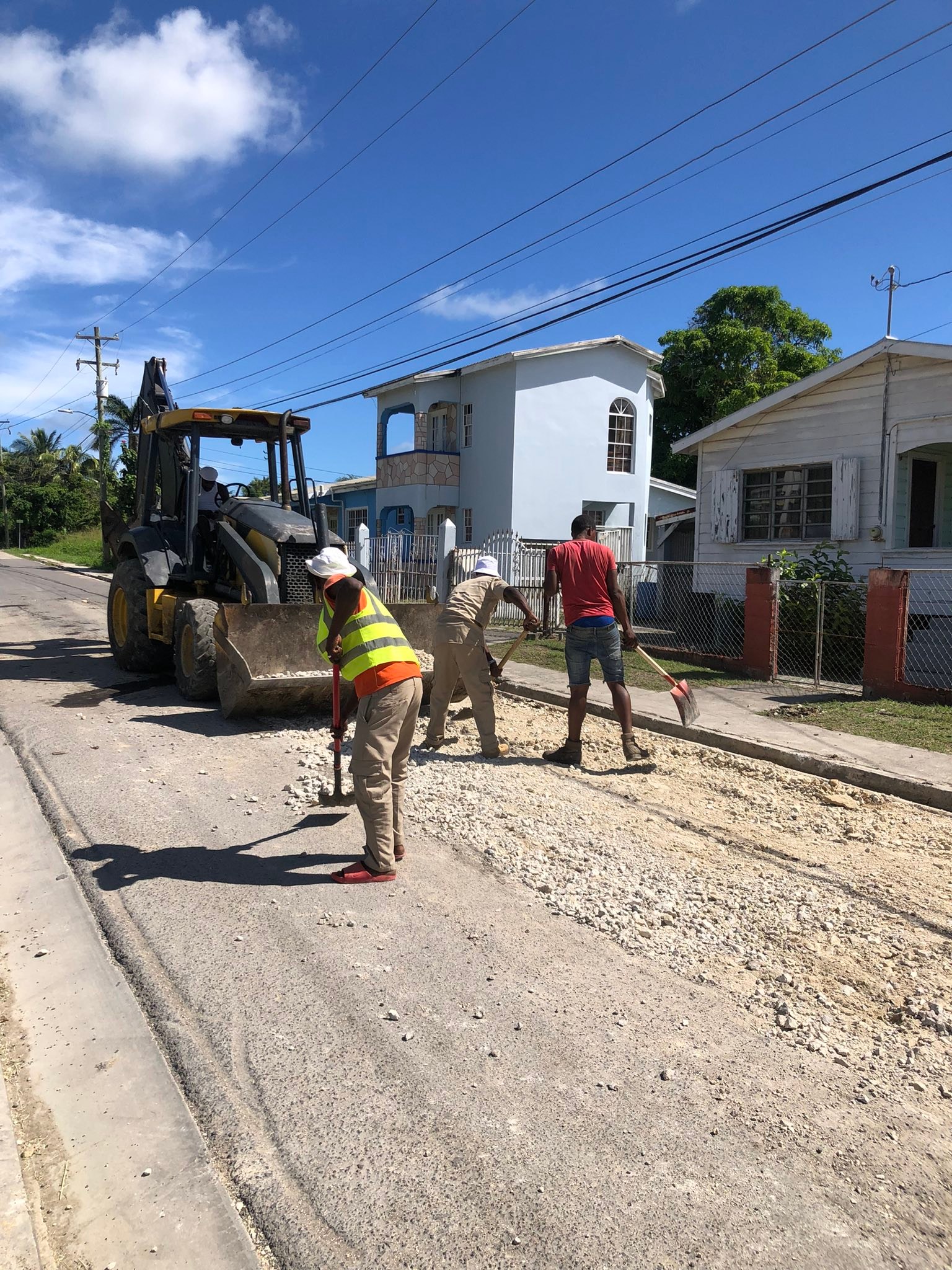 🚧 Base preparation... - Ministry of Works Antigua & Barbuda | Facebook