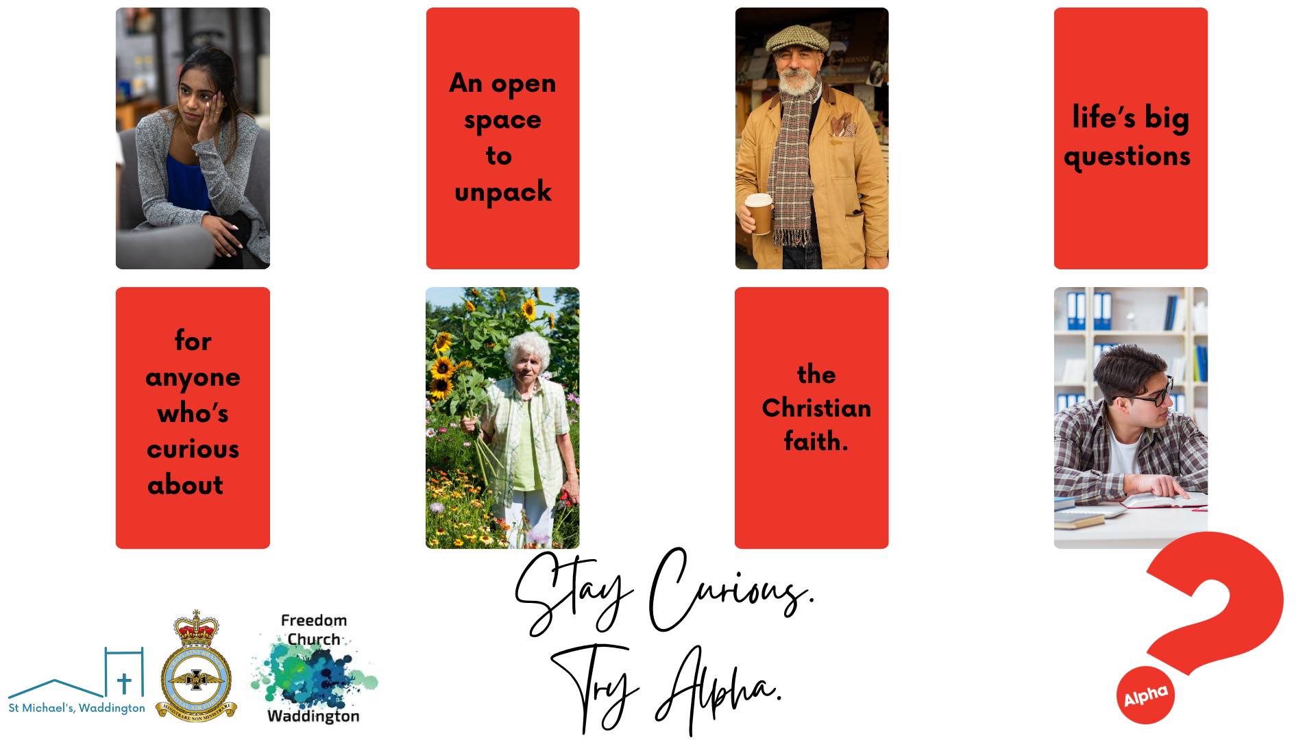 The next Alpha Course... - St Michael's Church Waddington | Facebook