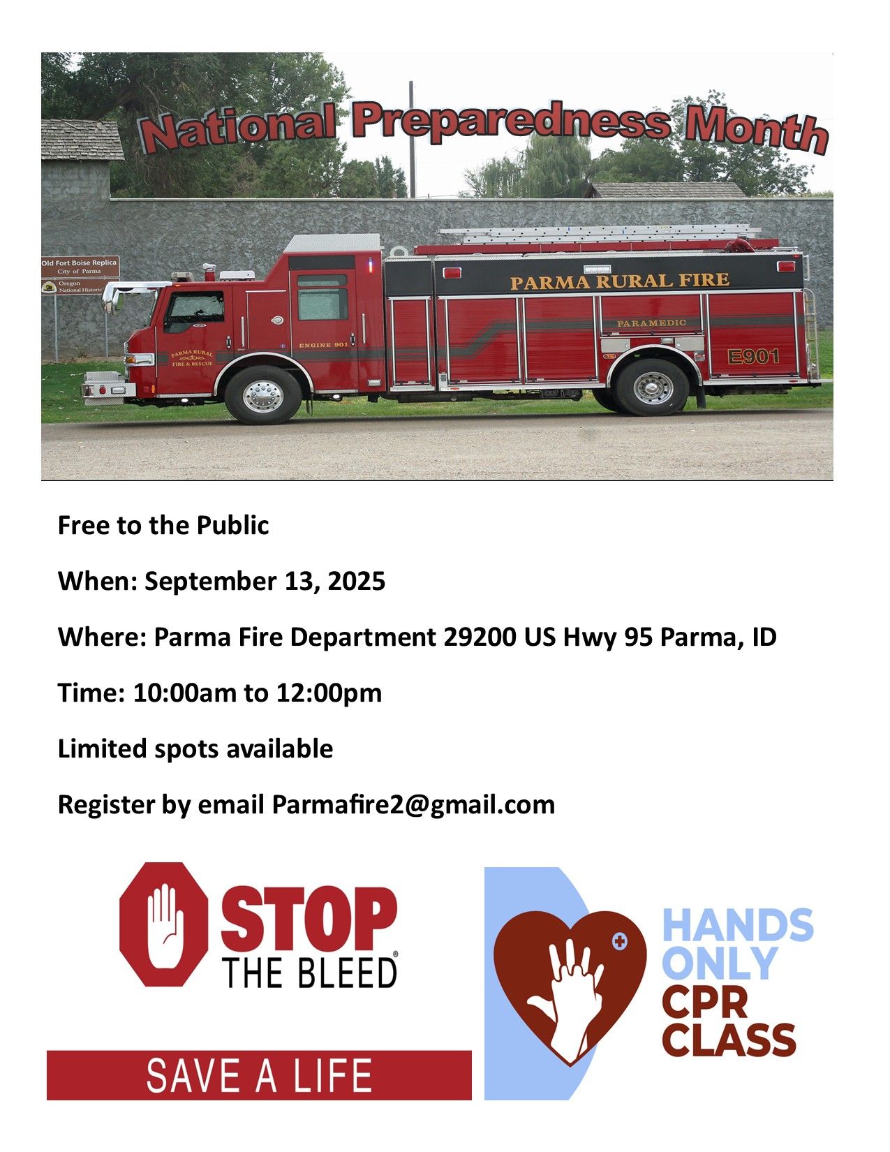 Parma Rural Fire & EMS | Parma ID