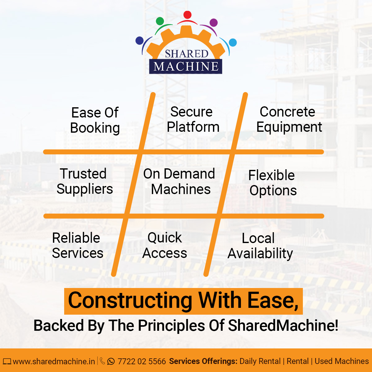 SharedMachine - 🚧 Constructing with Ease, Backed by Shared... | Facebook