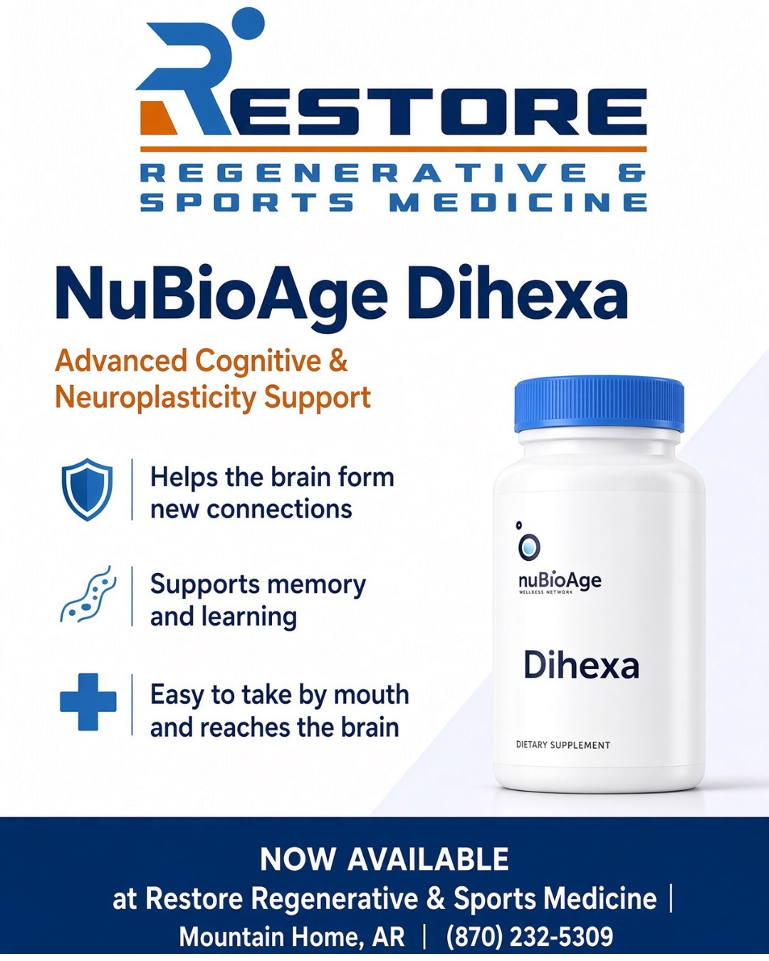 dihexa supplement purchase Restore Regenerative & Sports Medicine Cryotherapy Challenge Google Landing Page Exclude