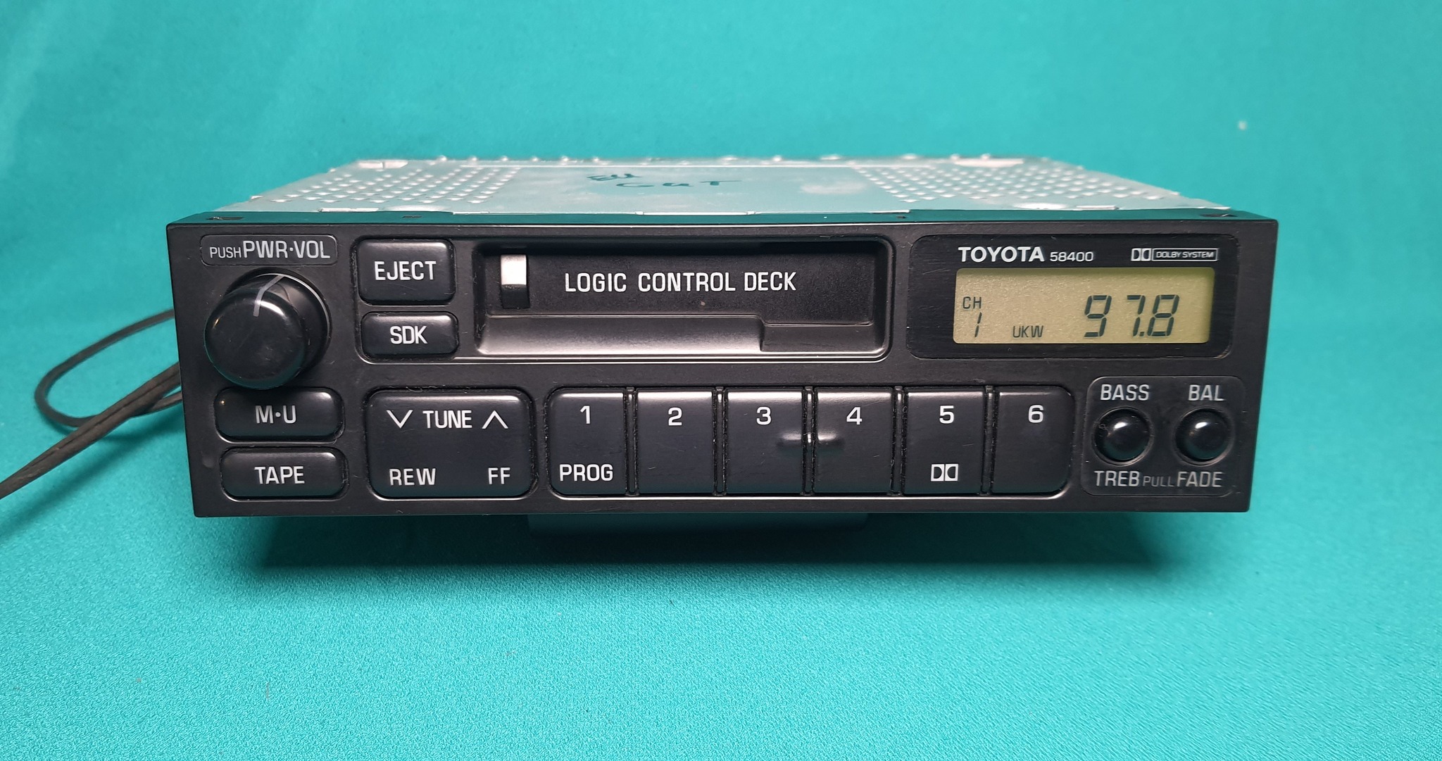 カーオーディオ TOYOTA EN-5000 Toyota Oem JDM EN5000/74500 11 Band Graphic Equalizer with Toyota