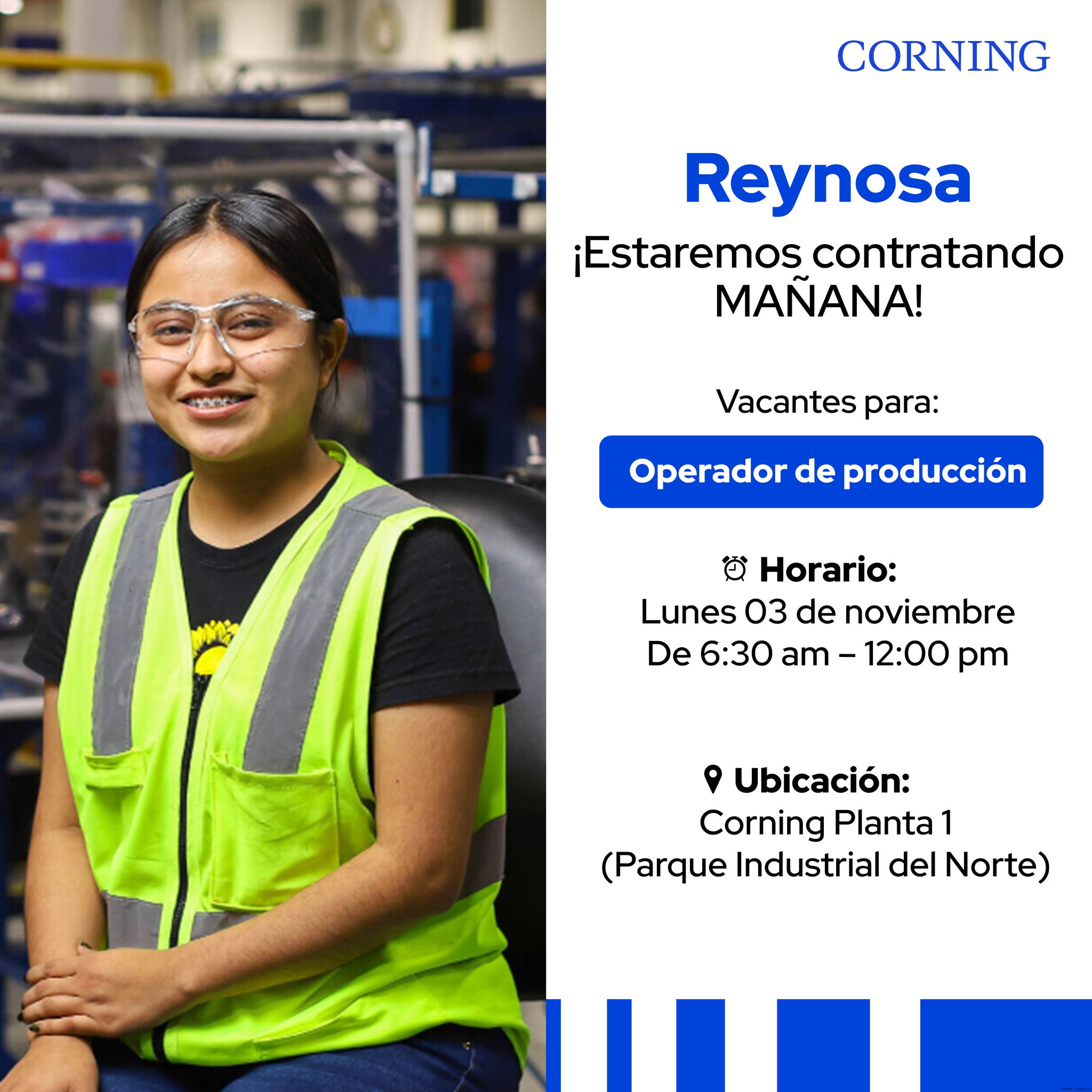 Corning - Los esperamos A PARTIR DE LAS 6.30 AM! ⭐️¡REYNOSA, estaremos ...