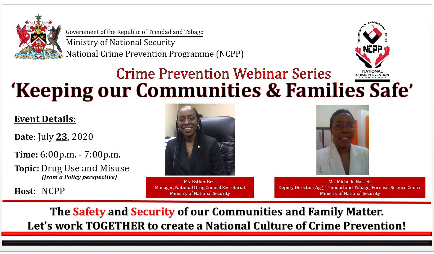 SAVE THE DATE (Thursday 23 July): NCPP's Webinar Series 
