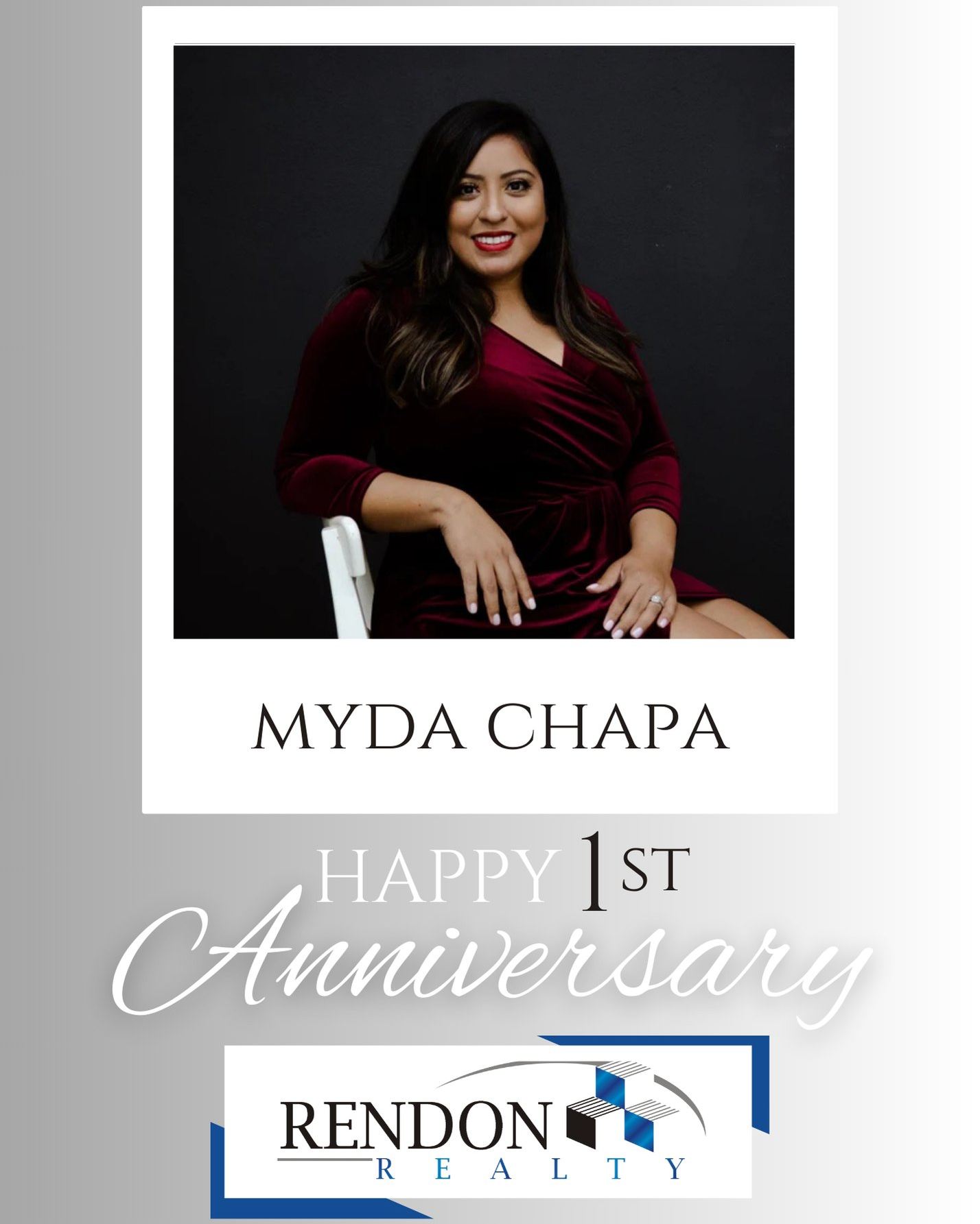 Congratulations to Myda and Yolanda... - Rendon Realty, LLC